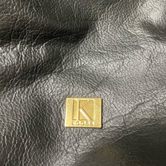 GUC Kooba Black Leather Bag - Picture 4 of 7